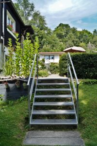 Treppe im Außenbereich